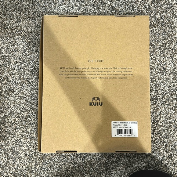 KUIU Pants - Kuiu ultra merino 145 zip off bottom